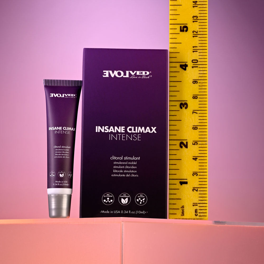 APRIL SPECIAL -Evolved INSANE CLIMAX - INTENSE - Clitoral Stimulation Gel - 10 ml Tube