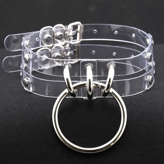 Big Transparent Choker Collar