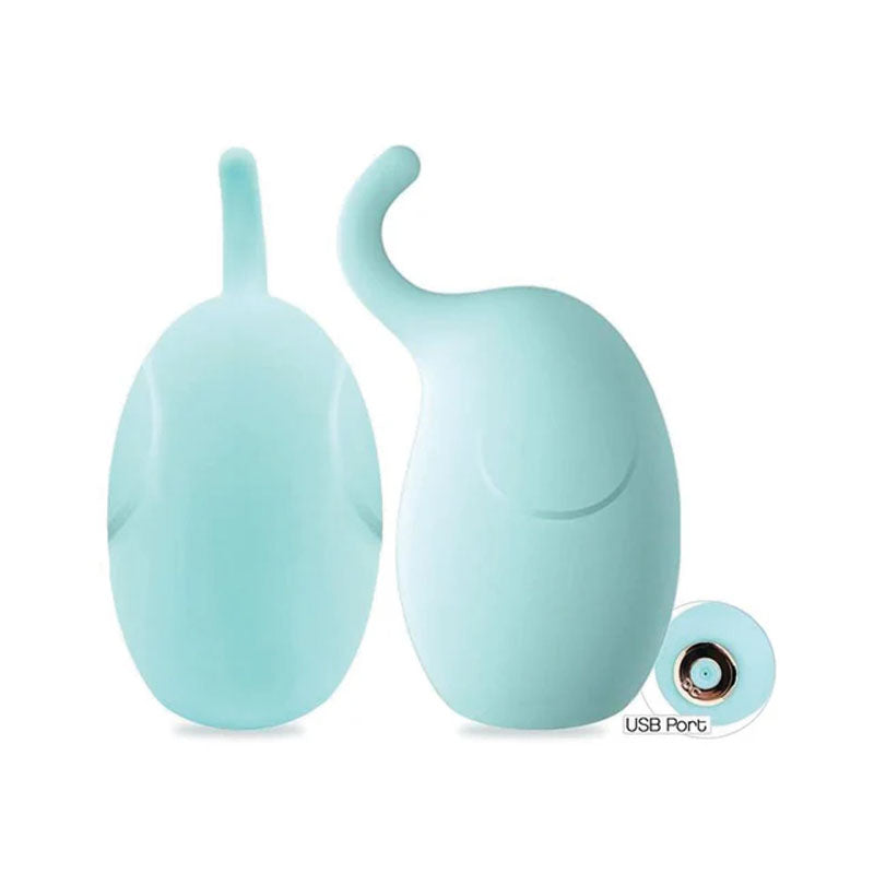 Buzzy Buddy, Hunk With A Trunk - Aqua USB Rechargeable Stimulator