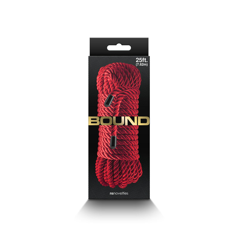 Bound Rope - Red - 7.6 metre length