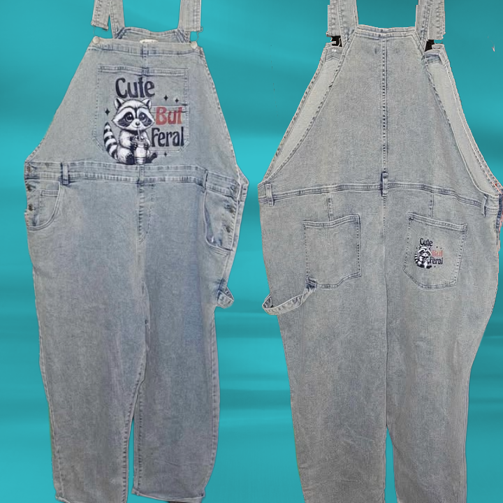 ABDL Denim Overalls