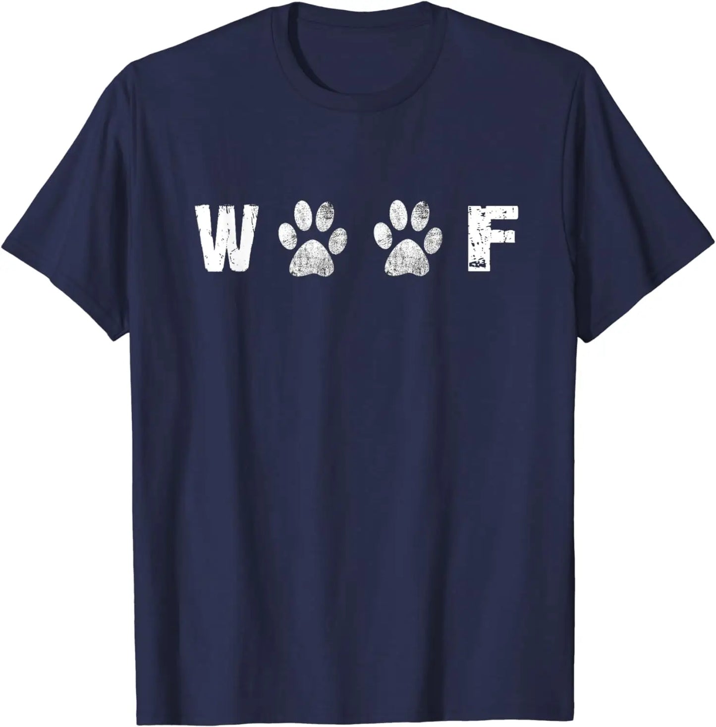 Woof Dog Lover Statement T Shirt up to 6XL