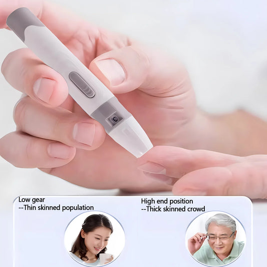 Blood Glucose Diabetes Testing Kit with 50pcs Test Strips+50 Lancets Blood Sugar Meter