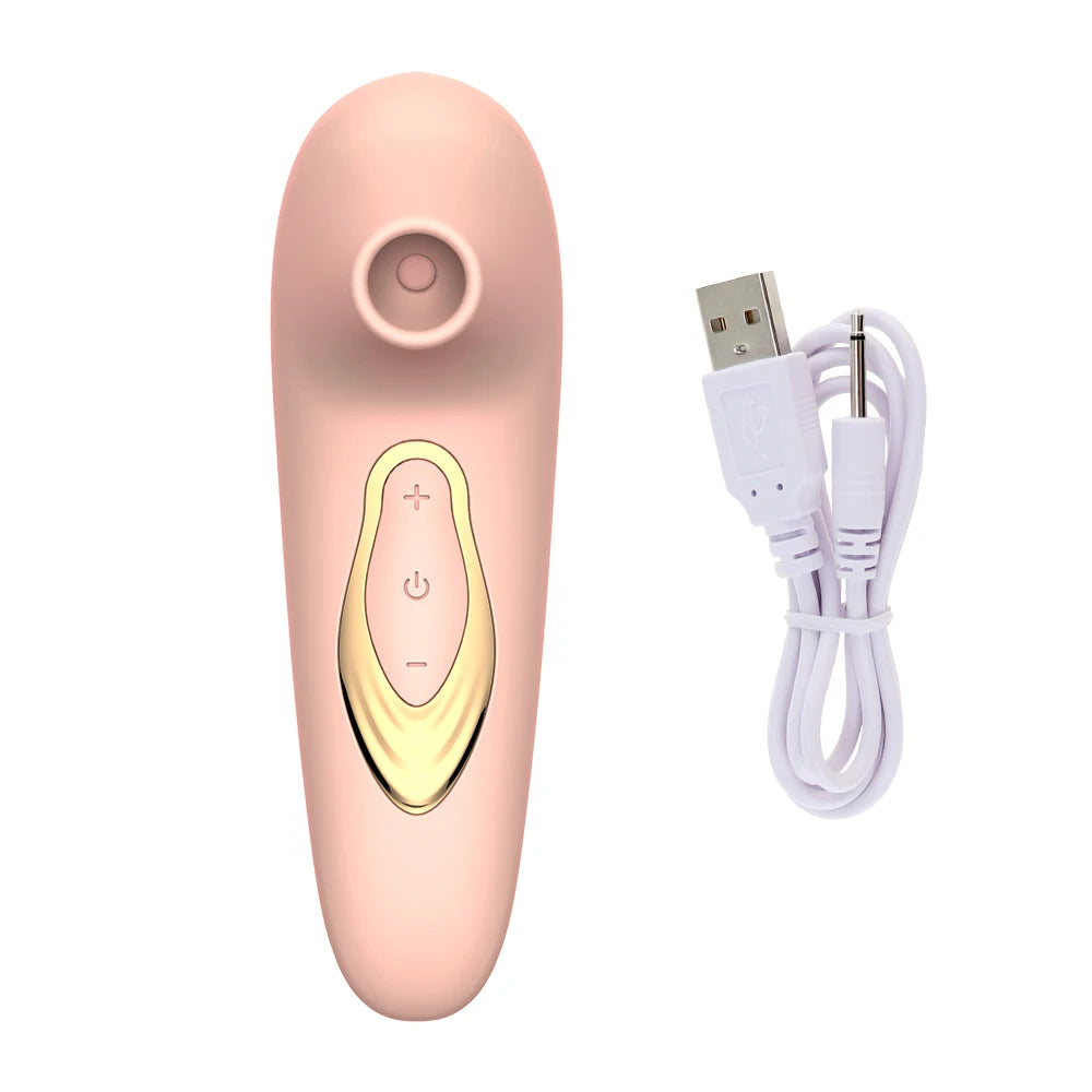 Erotic Female Masturbator/Sucker Vibrator for Nipples, G Spot, Sucking, Sex Toys 18+