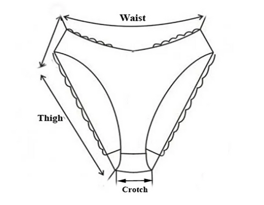 PVC Cami Briefs Lace Panties Color Pink