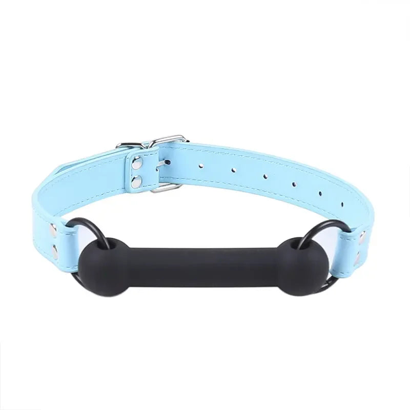 Bdsm Bondage Silicone Dog Bone Gag, Puppy Play Role