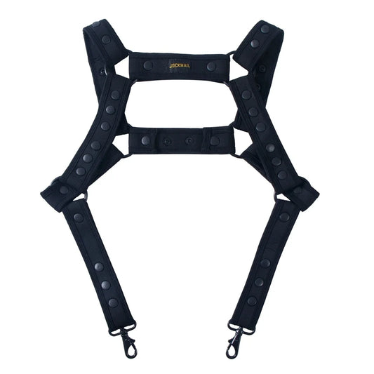 Men's Shoulder Strap Metal One-piece Hanging Buckle Jockstrap