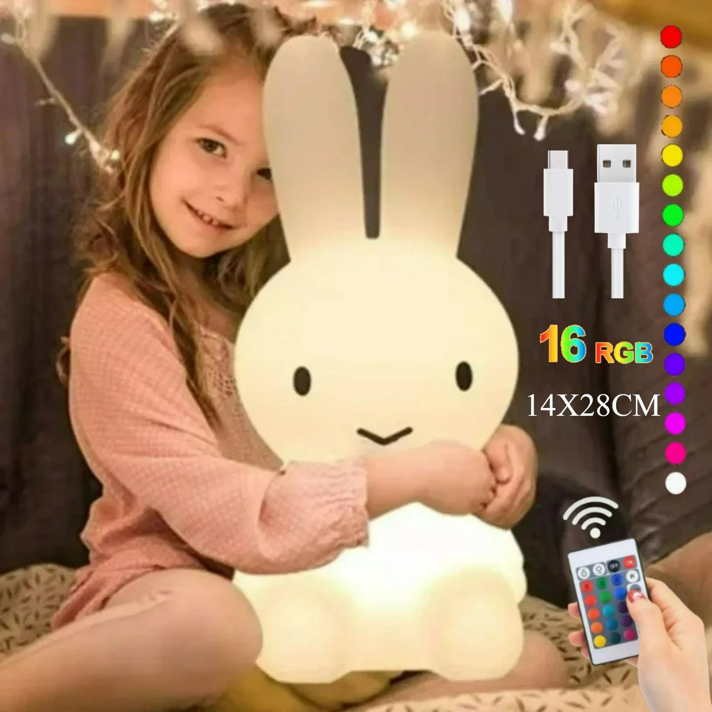 Cute Dimming Assorted Lights with Remote Control