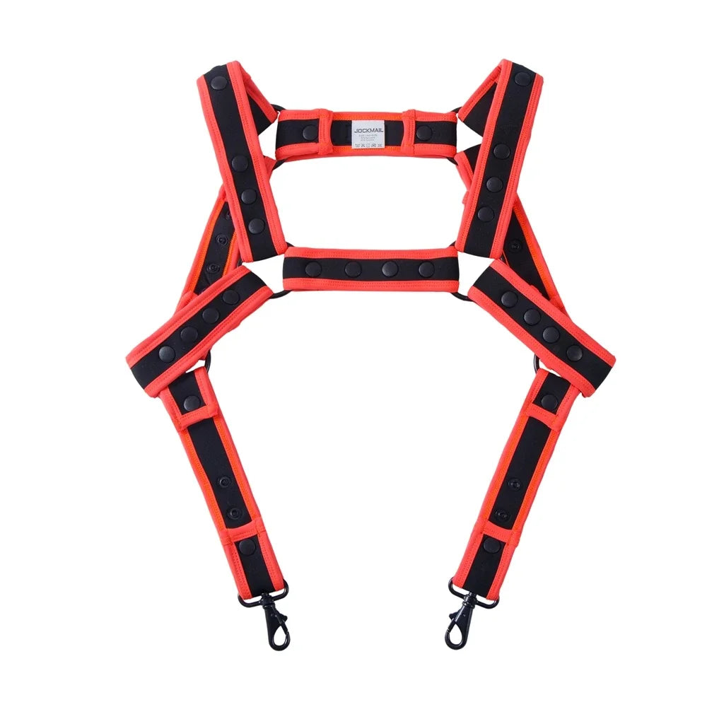 Men's Shoulder Strap Metal One-piece Hanging Buckle Jockstrap
