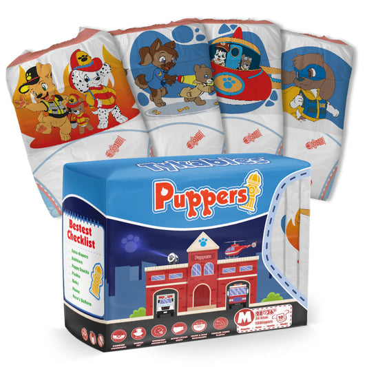 Tykables Puppers Diapers 7500ml