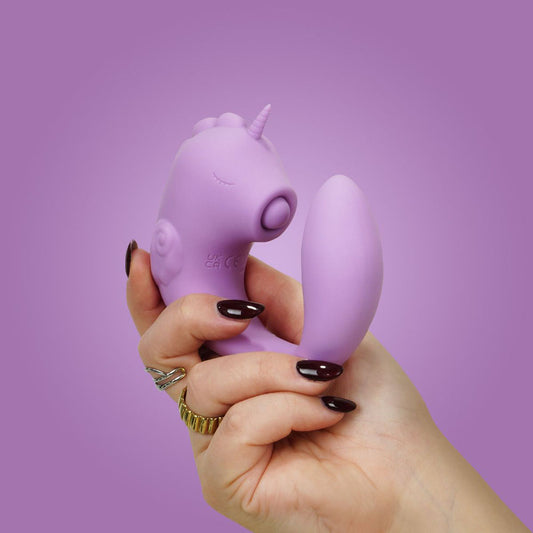 Unihorn - C Horse - Marina Lilac -USB Rechargeable Dual Unicorn Vibrator