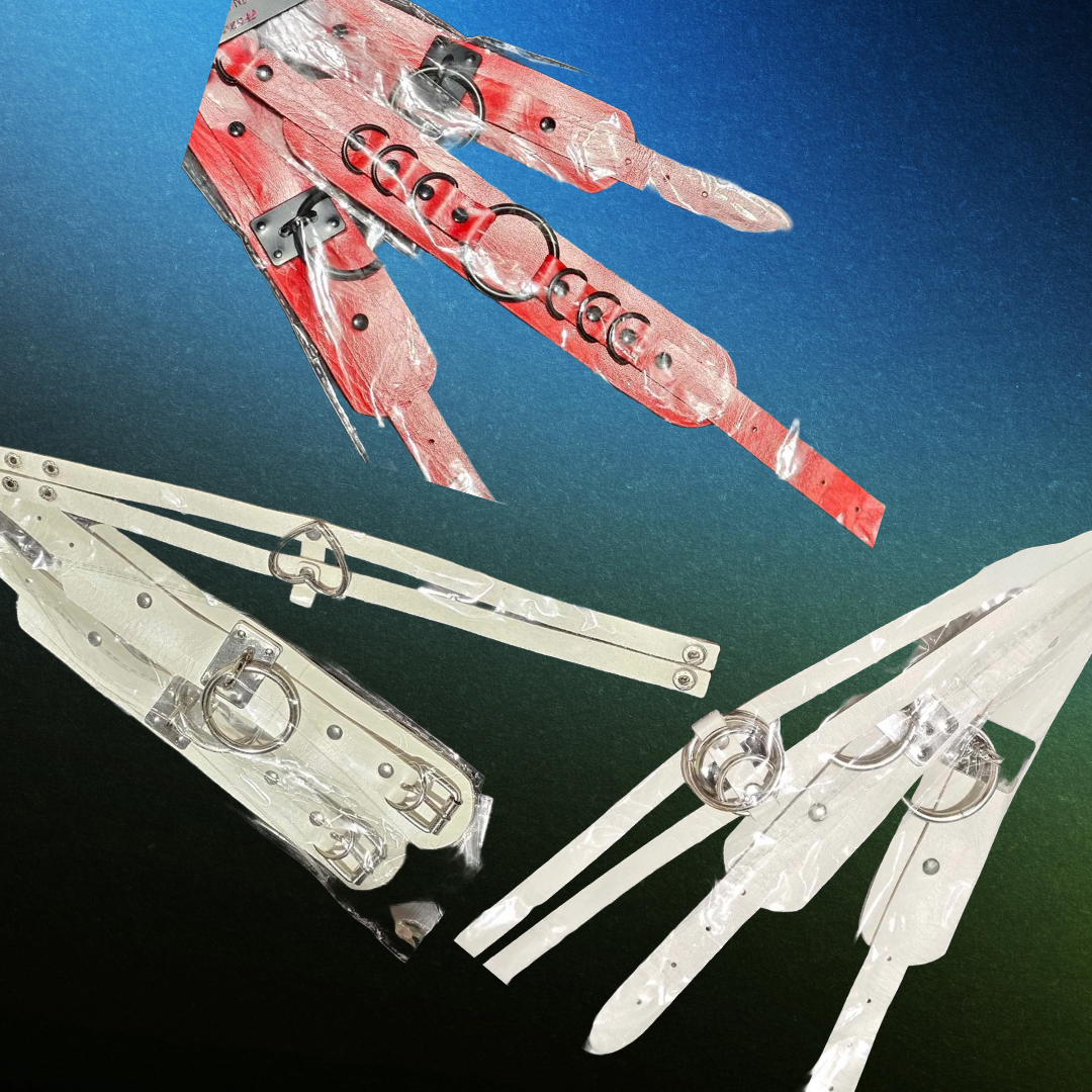 Collar & Wrist Cuffs Set! š„āØ