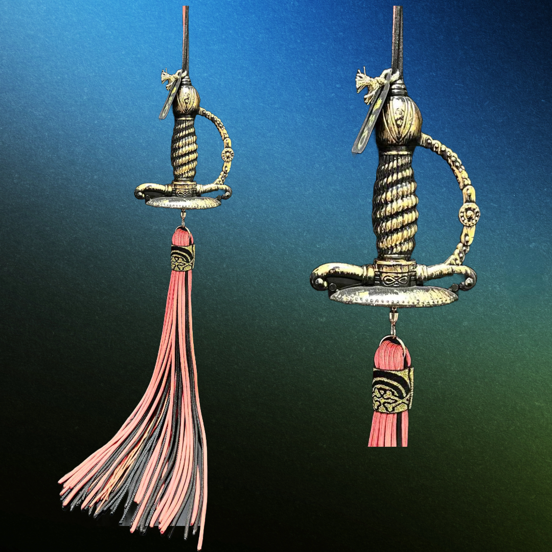 Red & Black Paracord Pirate Flogger