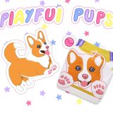 The Dotty Diaper Co Playful Pups 6000ml (Large only)