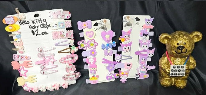 Kitty Hair Clips! ๐พโจ