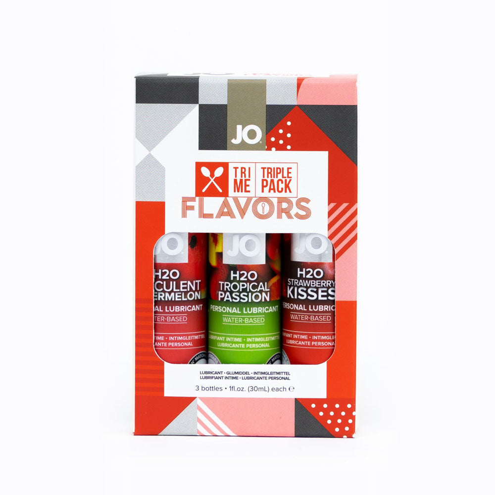 JO Tri-Me Triple Pack Gift Set - Strawberry, Watermelon and Tropic Passion