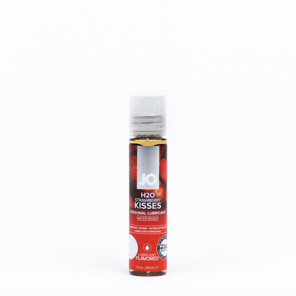 JO H2O Strawberry Kisses - 30 mL  Water Based Lubricant