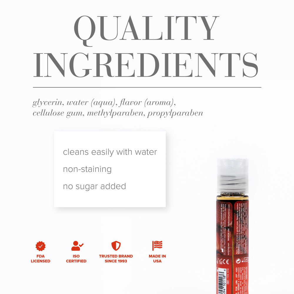 JO H2O Strawberry Kisses - 30 mL  Water Based Lubricant