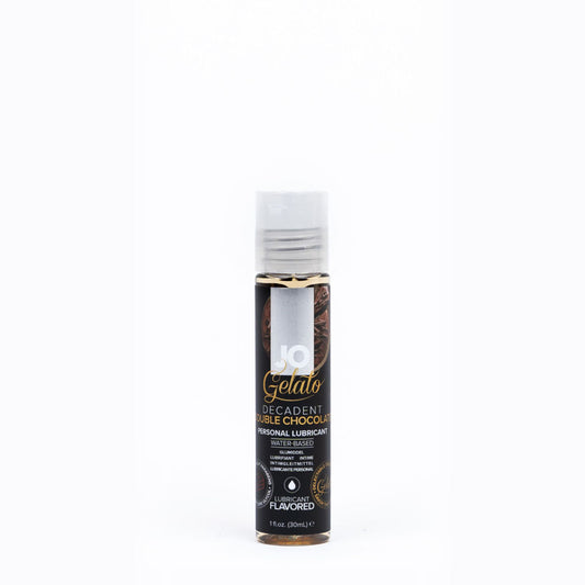 JO Gelato Decadent Double Chocolate- 30 mL -Water Based Lubricant