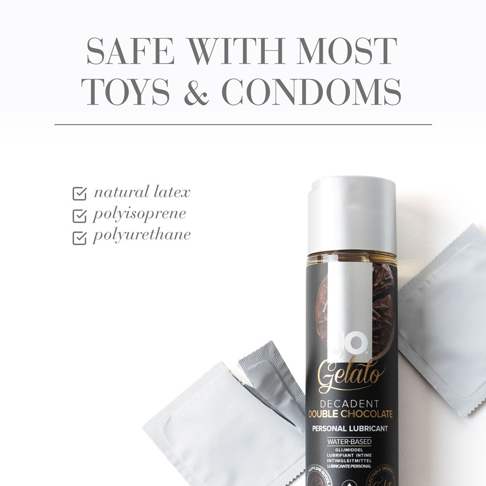 JO Gelato Decadent Double Chocolate- 30 mL -Water Based Lubricant