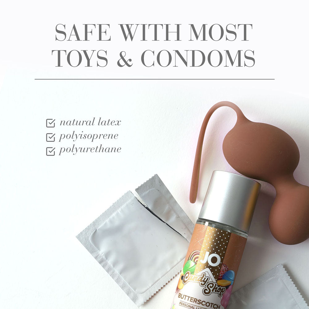JO Candy Shop Butterscotch Lube  - 60 mL - Water Based Lubricant