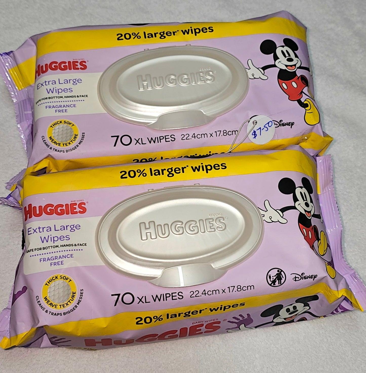 Huggies XL Wipes (per pkt)