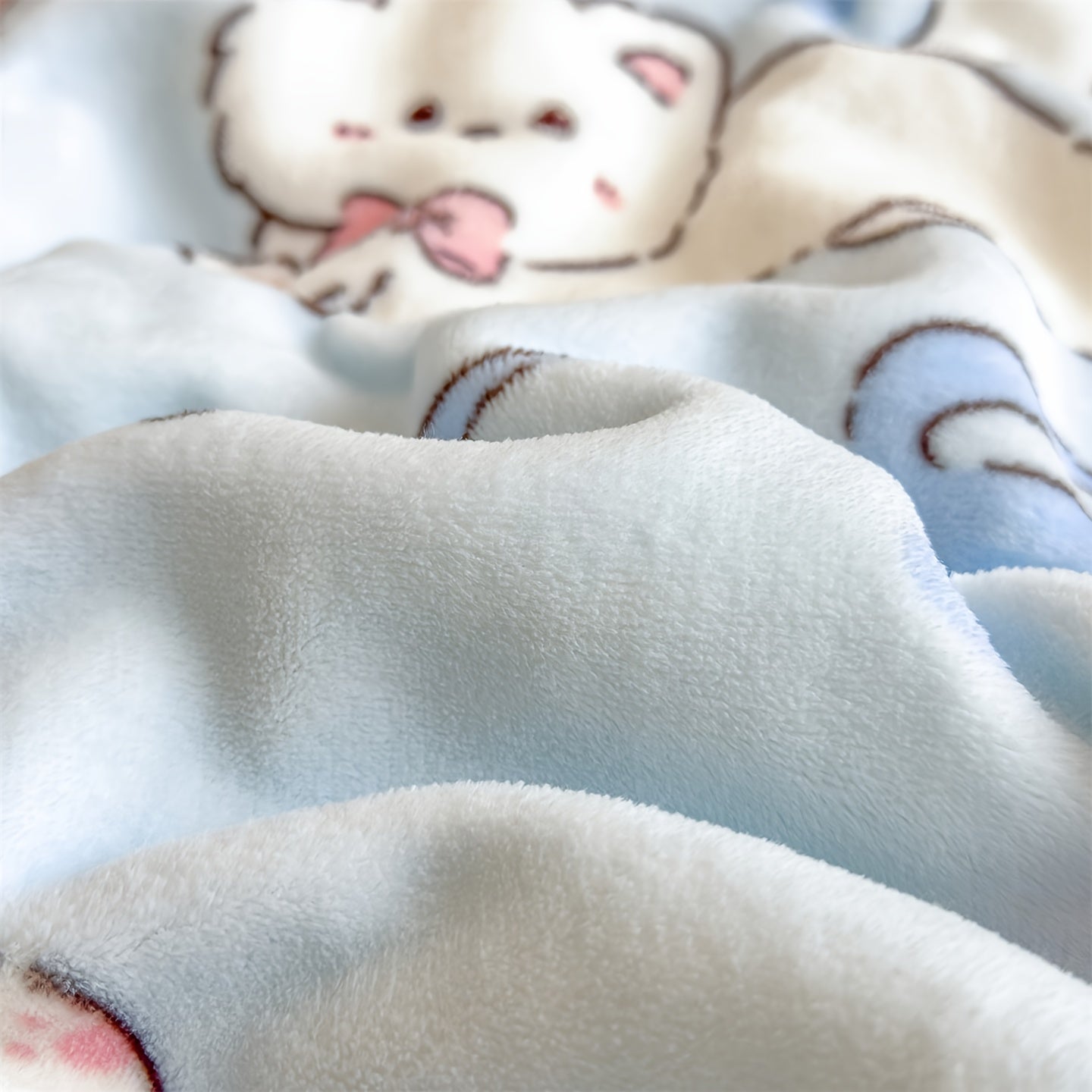 Milk Velvet Blanket, Double-sided Soft and Delicate
