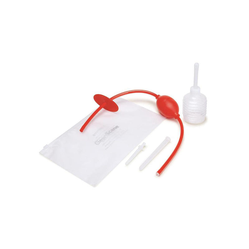 5 Piece Higginson Anal Douche Set - Includes Free gift