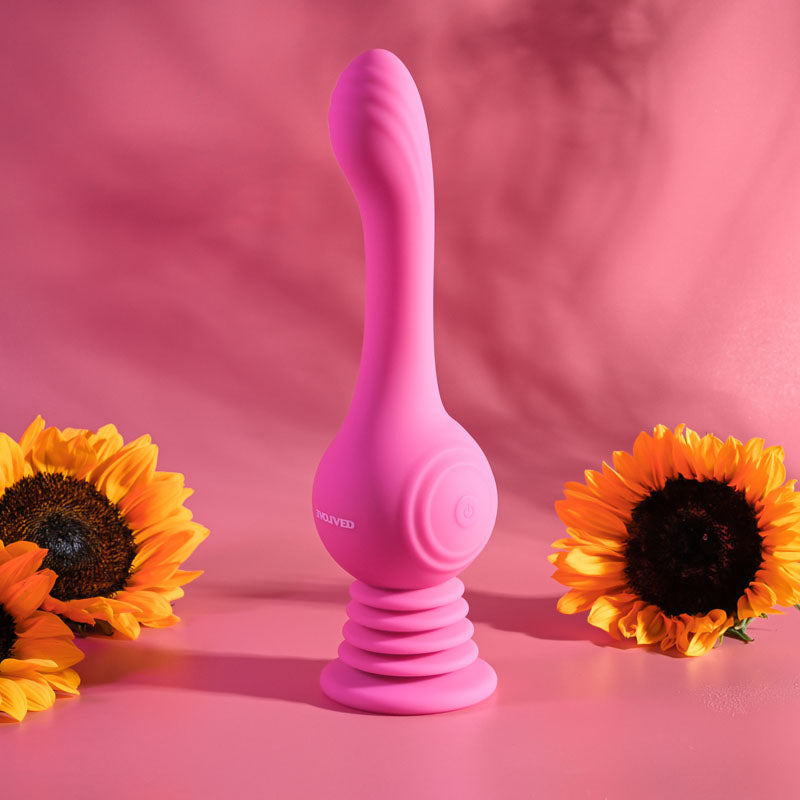 APRIL SPECIAL-Evolved GYRO VIBE - Pink 24.8 cm USB Rechargeable Super Vibrator