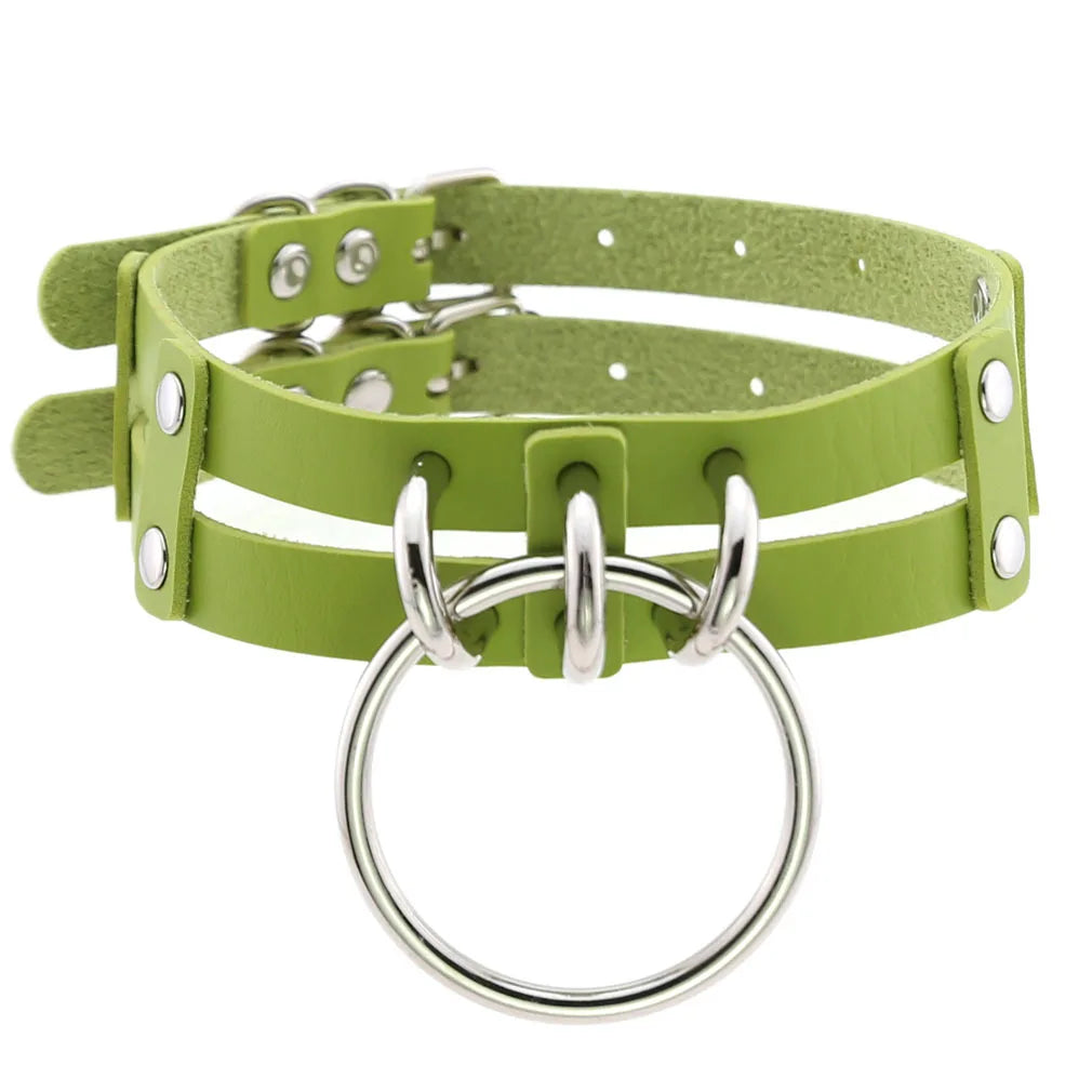 Big Transparent Choker Collar