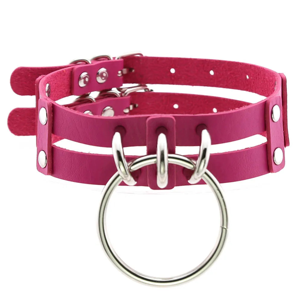 Big Transparent Choker Collar