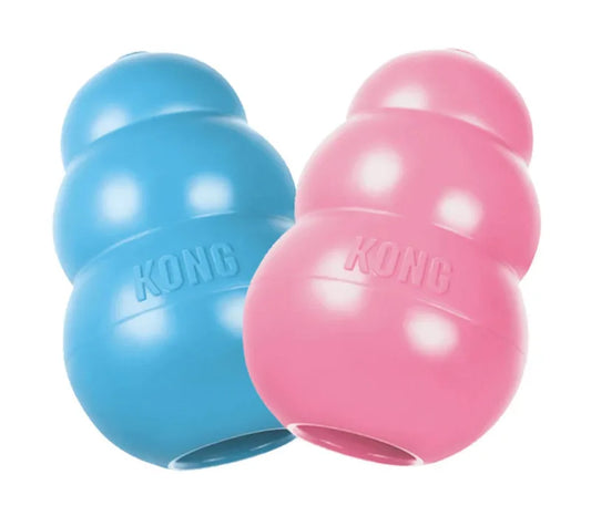 KONG Puppy Natural Teething Rubber Dog Chew Toy
