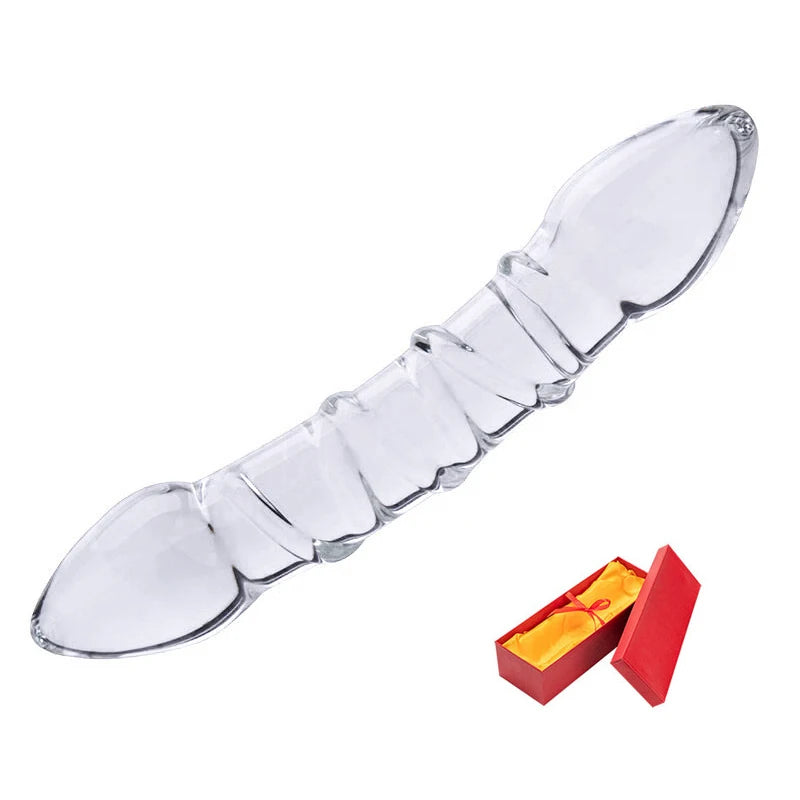 Crystal Glass Dildos Masturbator Realistic Dildo Penis Large G-spot Anal Butt Plug Adult Sex toys for Women Sex Tools Females