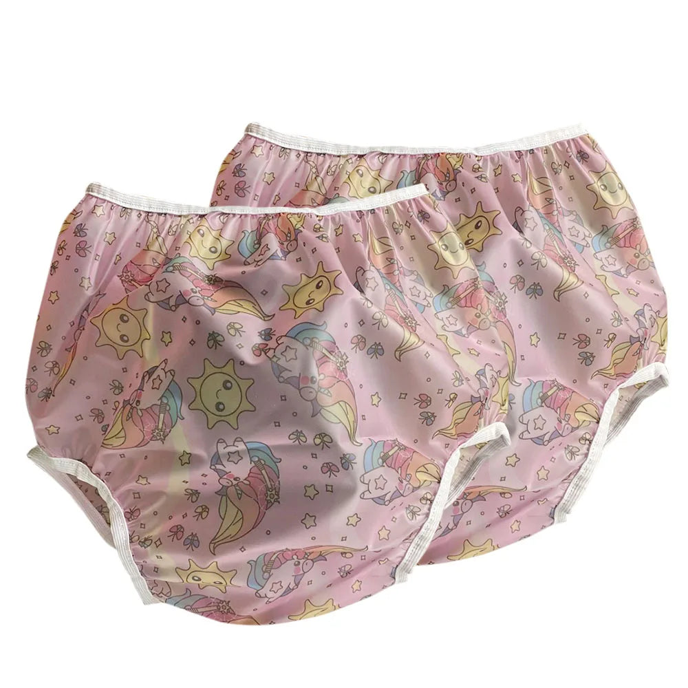 2 Packs Adult Waterproof Pants