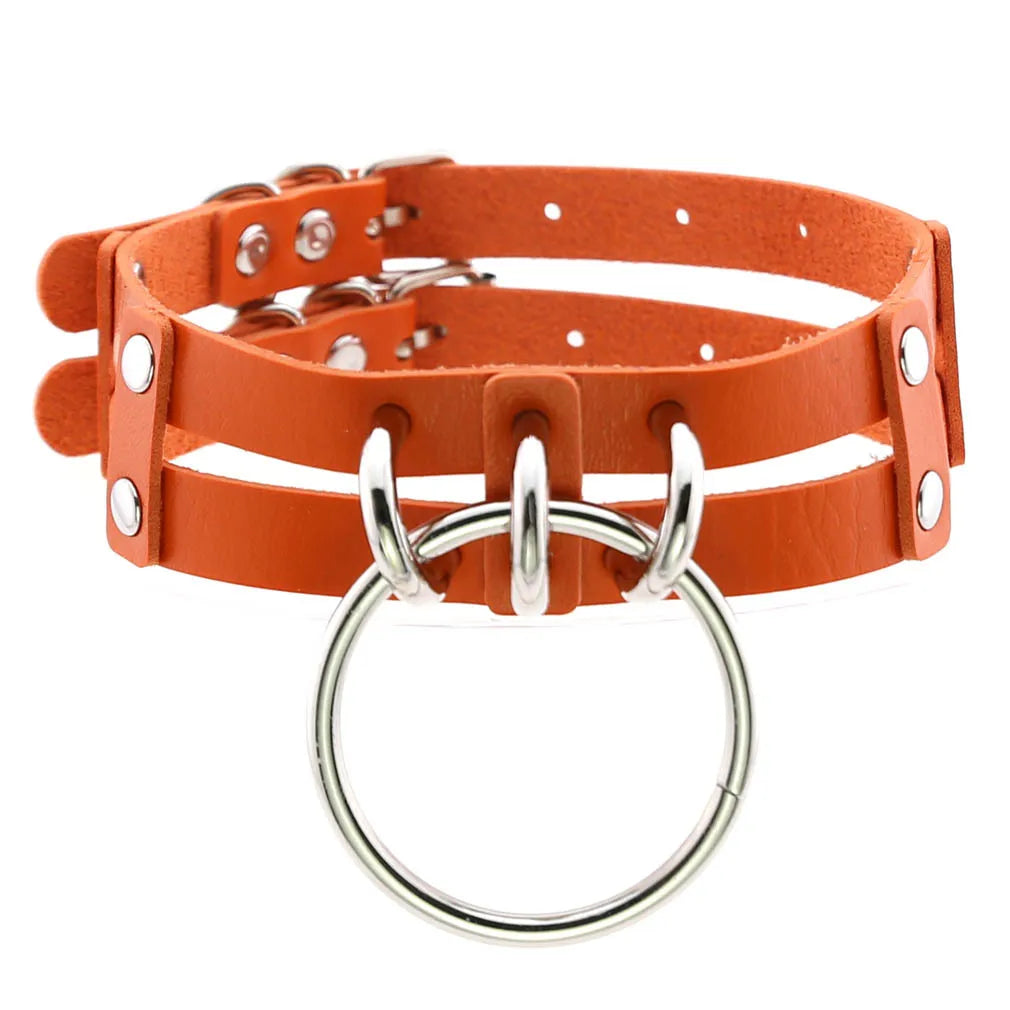 Big Transparent Choker Collar