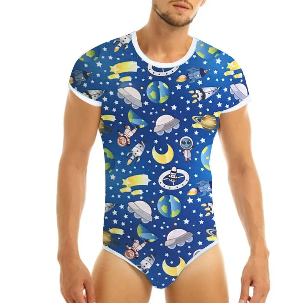 Assorted Printed Snap Rompers