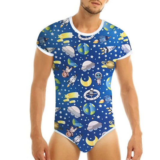 Assorted Printed Snap Rompers