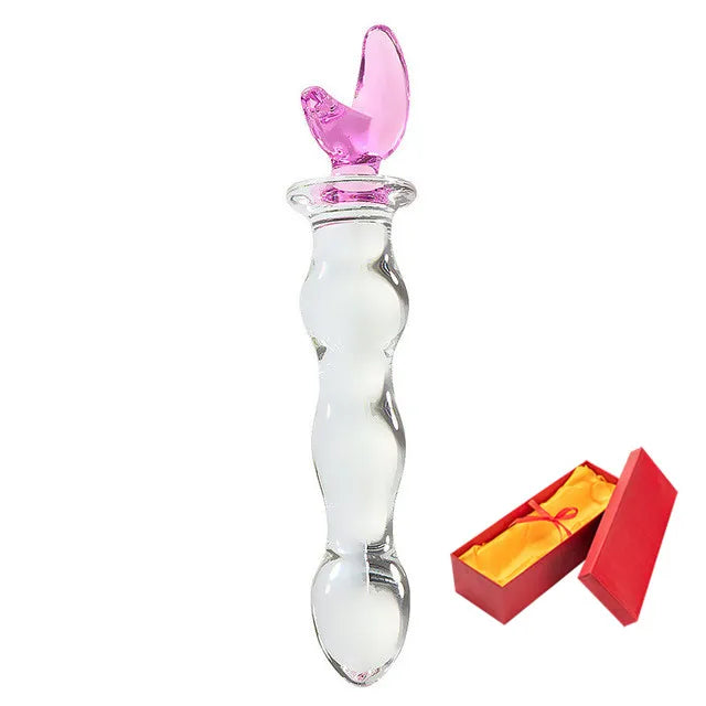 Crystal Glass Dildos Masturbator Realistic Dildo Penis Large G-spot Anal Butt Plug Adult Sex toys for Women Sex Tools Females