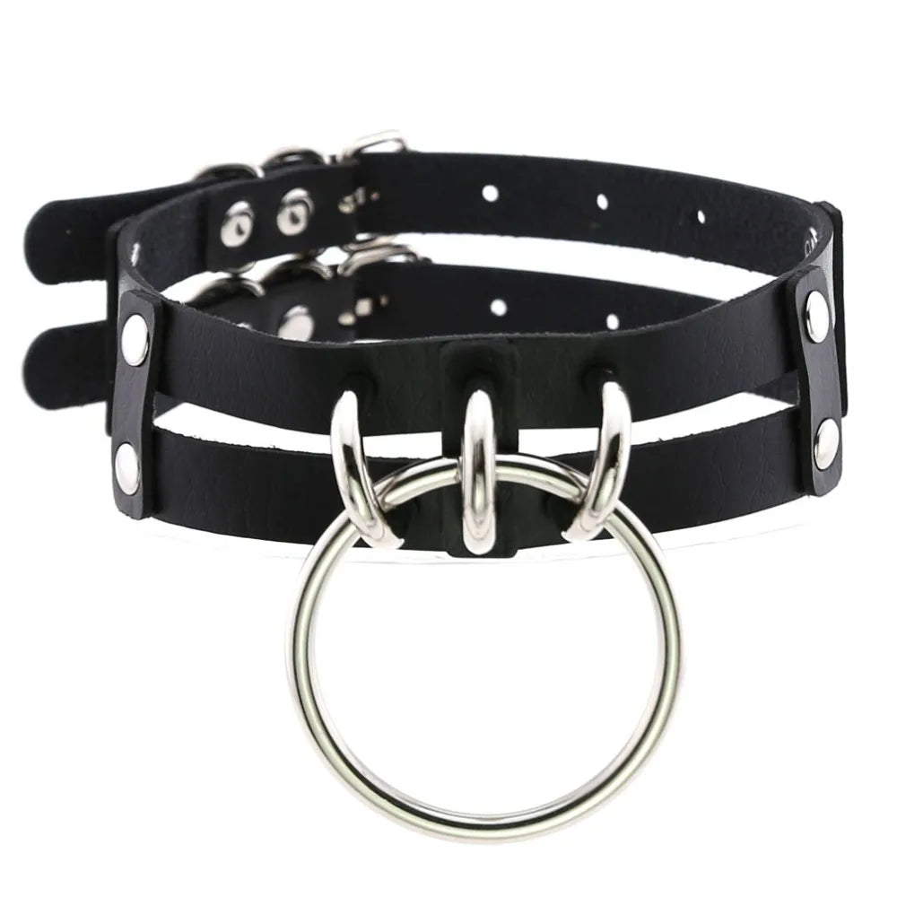 Big Transparent Choker Collar