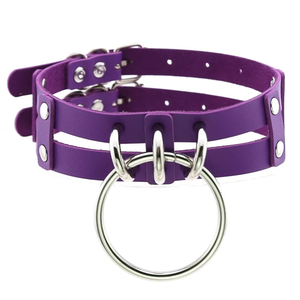 Big Transparent Choker Collar