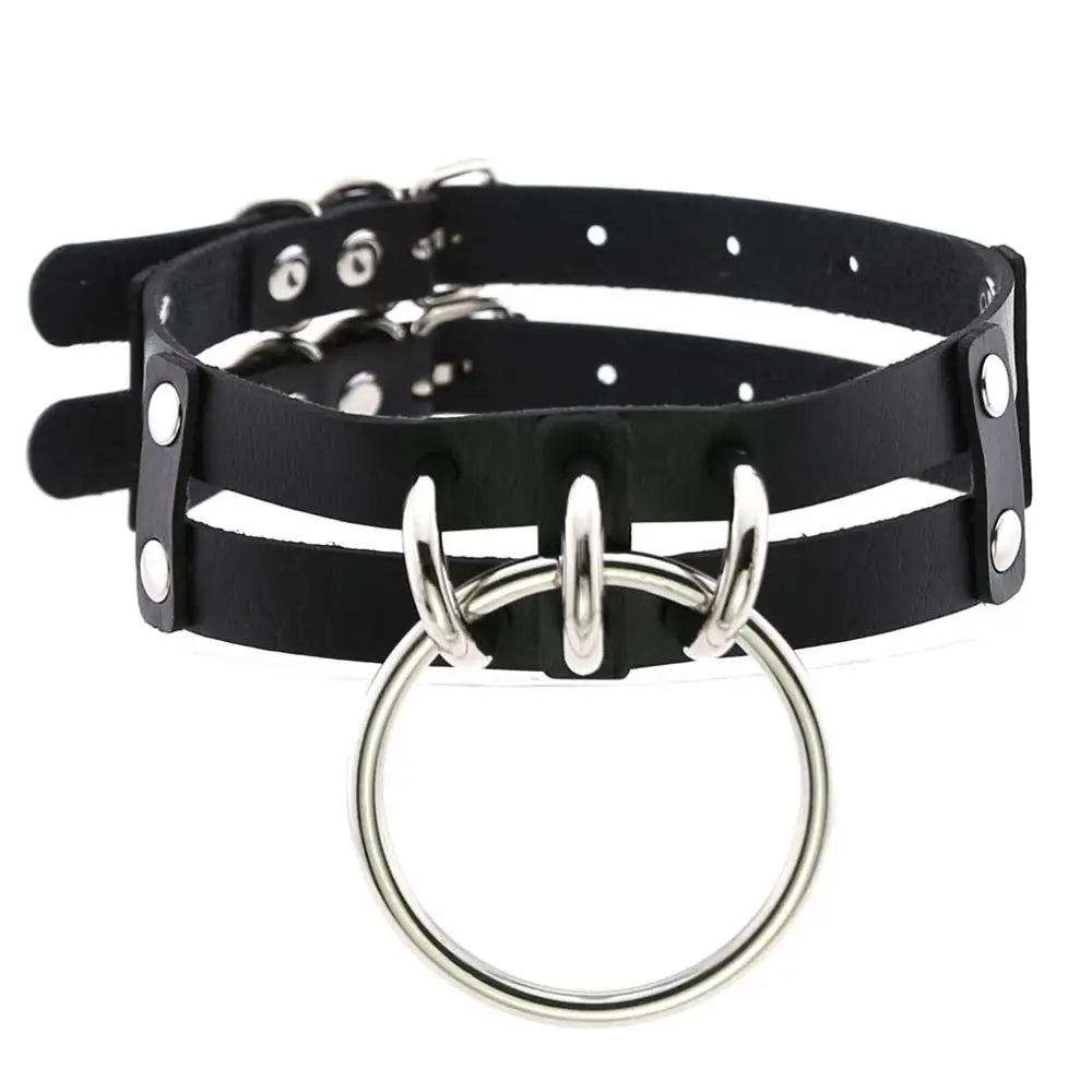 Big Transparent Choker Collar