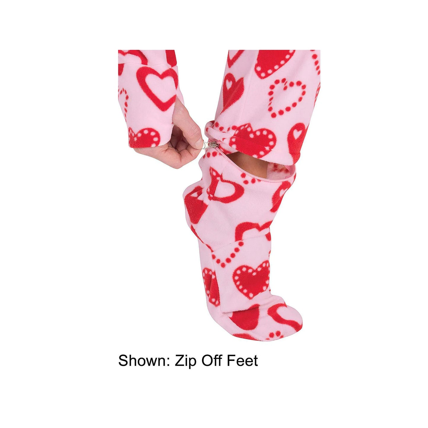 Fleece Printed Footed Onesie
