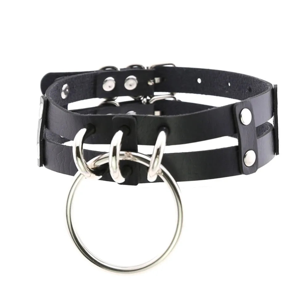 Big Transparent Choker Collar