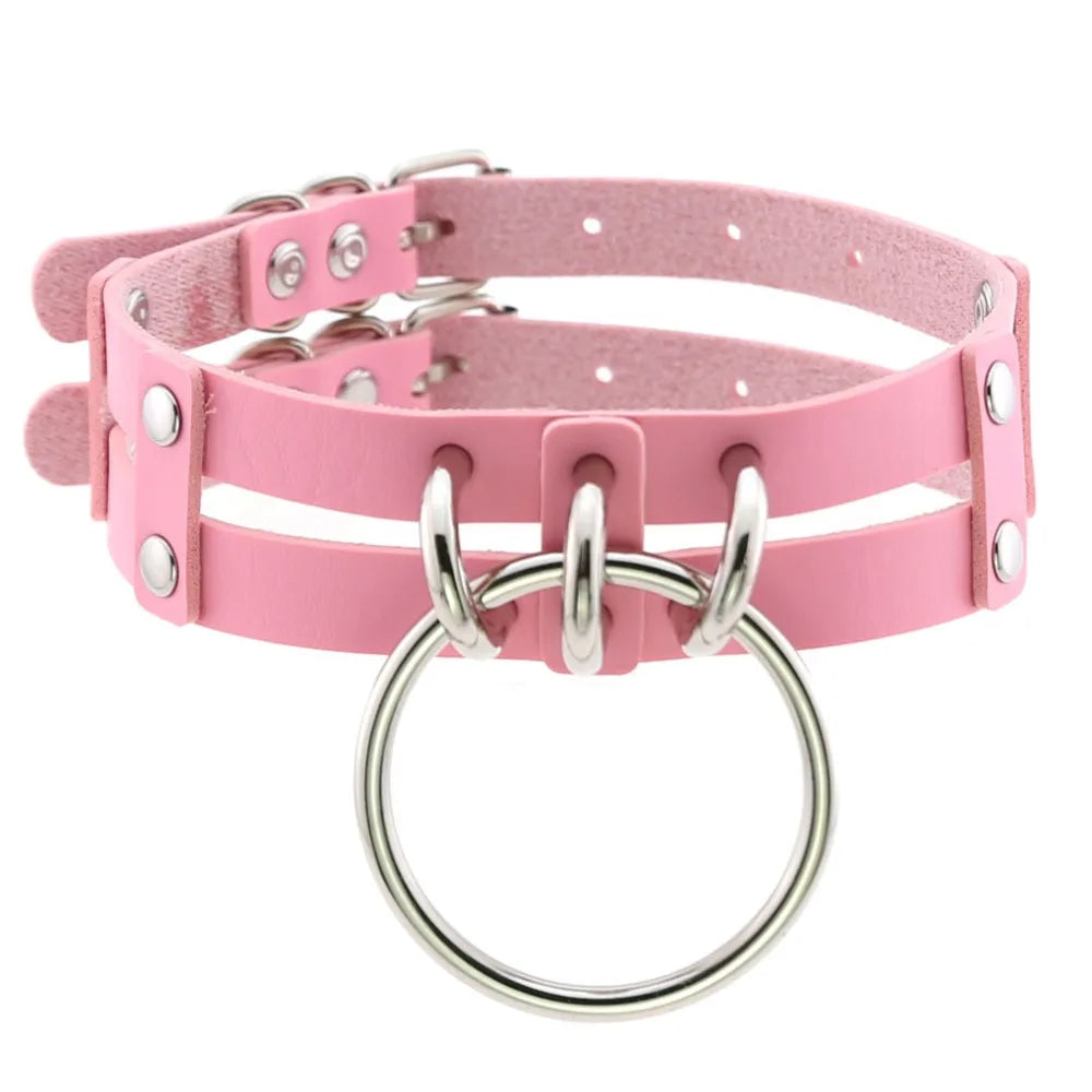Big Transparent Choker Collar