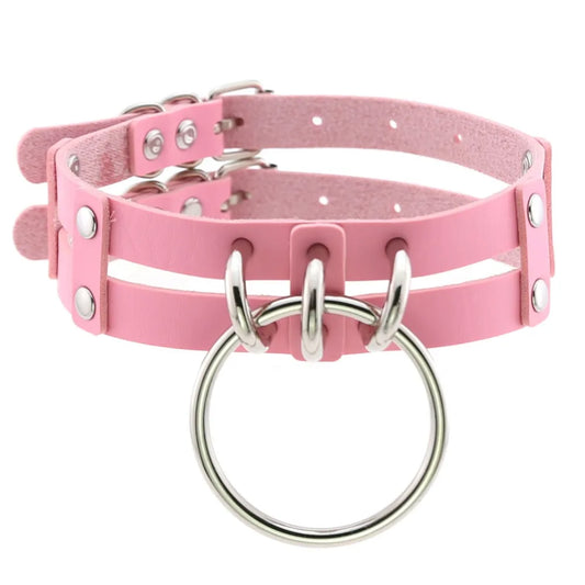 Big Transparent Choker Collar