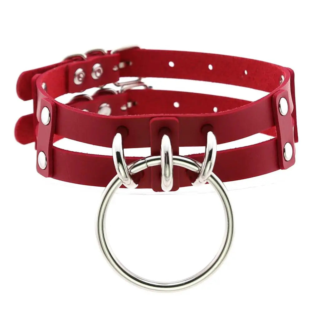 Big Transparent Choker Collar