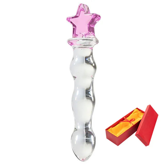 Crystal Glass Dildos Masturbator Realistic Dildo Penis Large G-spot Anal Butt Plug Adult Sex toys for Women Sex Tools Females