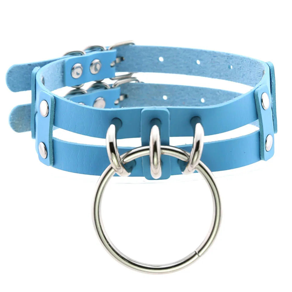 Big Transparent Choker Collar