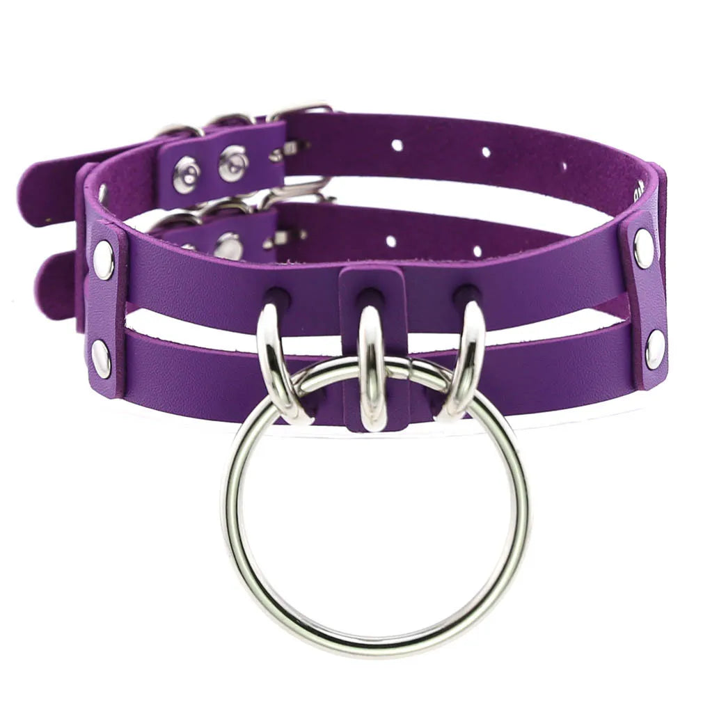 Big Transparent Choker Collar
