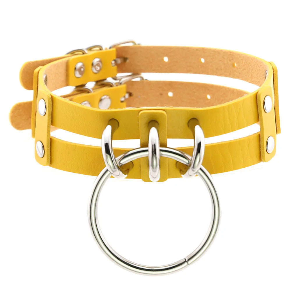 Big Transparent Choker Collar